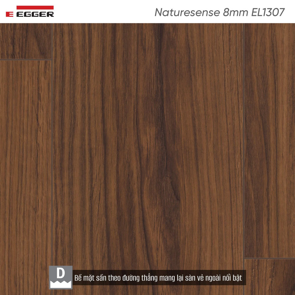 Sàn gỗ công nghiệp EL1307 có hiệu ứng bề mặt Deepskin