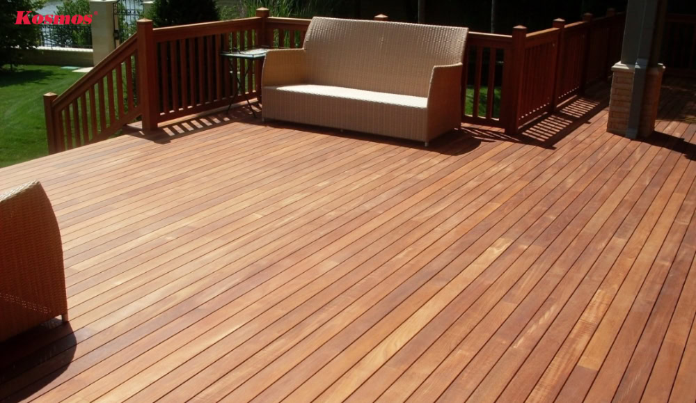 Sàn gỗ tự nhiên ngoài trời mang lại thẩm mỹ độc đáo, đẳng cấp