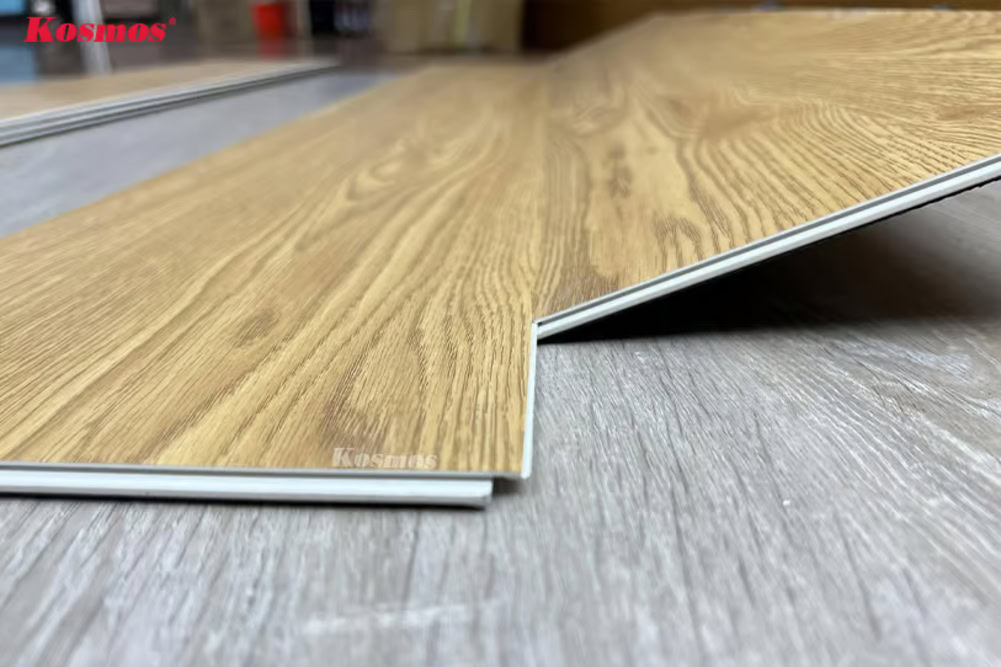 Sàn nhựa hèm khóa lắp ghép nổi không cần keo