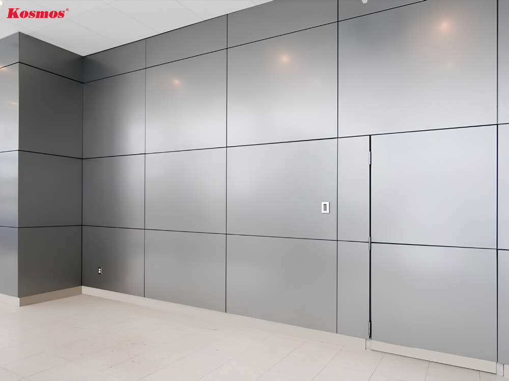 Tấm alu ốp tường công trình