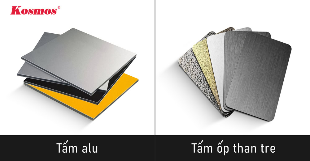 Tấm alu và tấm ốp than tre là hai vật liệu ốp tường, ốp trần nội thất phổ biến Tấm alu và tấm ốp than tre là hai vật liệu ốp tường, ốp trần nội thất phổ biến