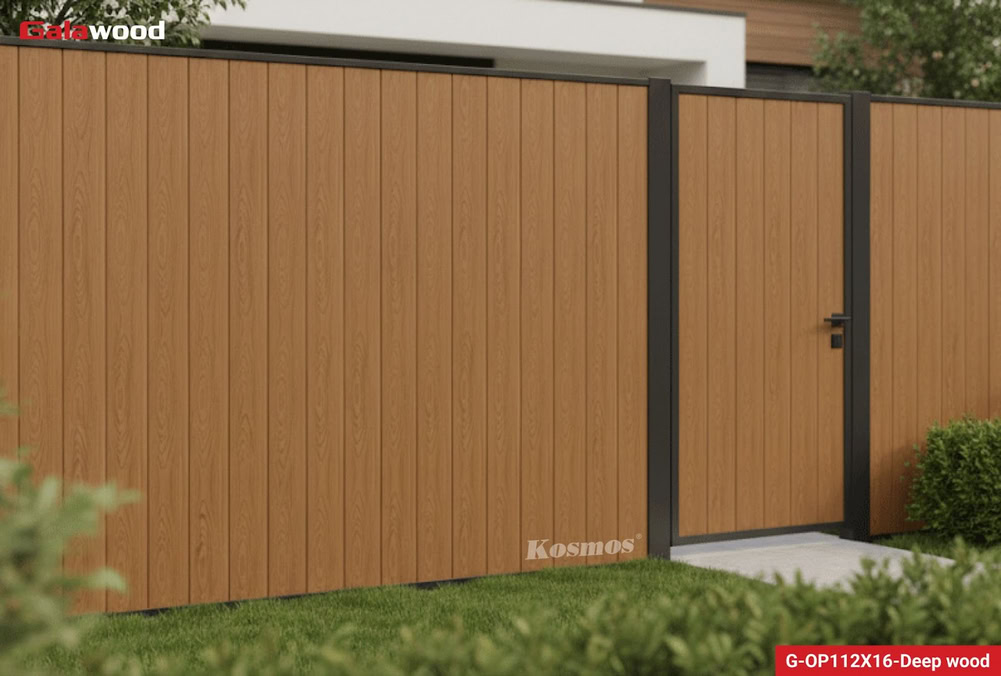 Tấm nhựa ASA giả gỗ có thể thay thế vật liệu gỗ tự nhiên khi ốp ngoài trời