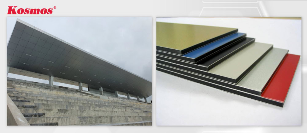 Tấm ốp trần nhôm nhựa có đa dạng màu sắc và mẫu mã