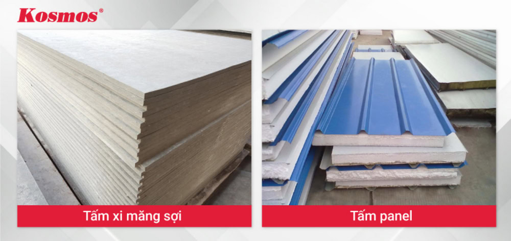 Tấm panel và tấm cemboard là hai vật liệu xây dựng hiện đại, tính ứng dụng cao