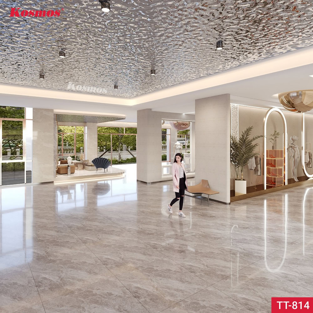 Tấm than tre ốp trần công trình