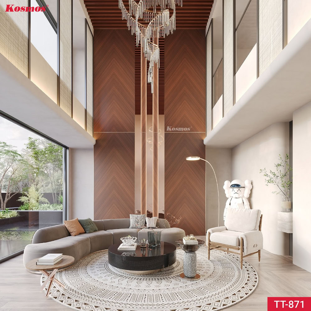 Tấm than tre ốp tường công trình