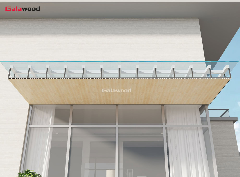 Thực hiện thao tác lắp tấm nhựa ASA G-OP112X16 đến hết trần