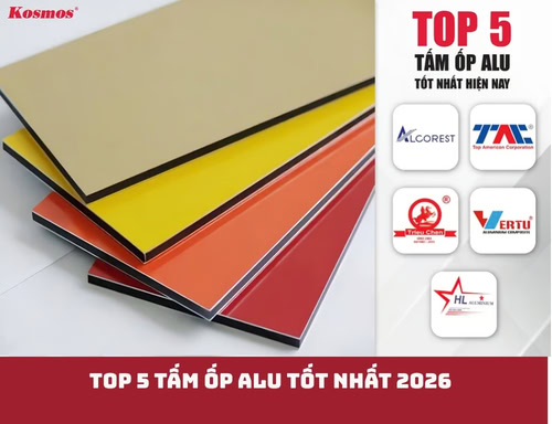 Top 5 tấm ốp Alu tốt nhất 2026: Bền đẹp, giá hợp lý cho mọi công trình