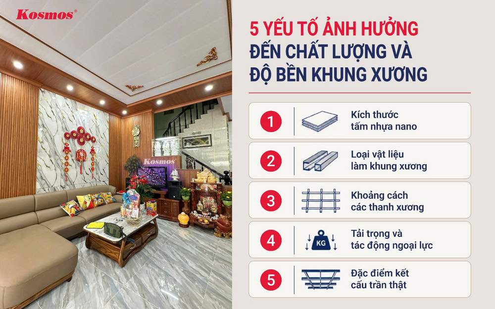 5 yếu tố ảnh hưởng đến chất lượng và độ bền của khung xương 5 yếu tố ảnh hưởng đến chất lượng và độ bền của khung xương