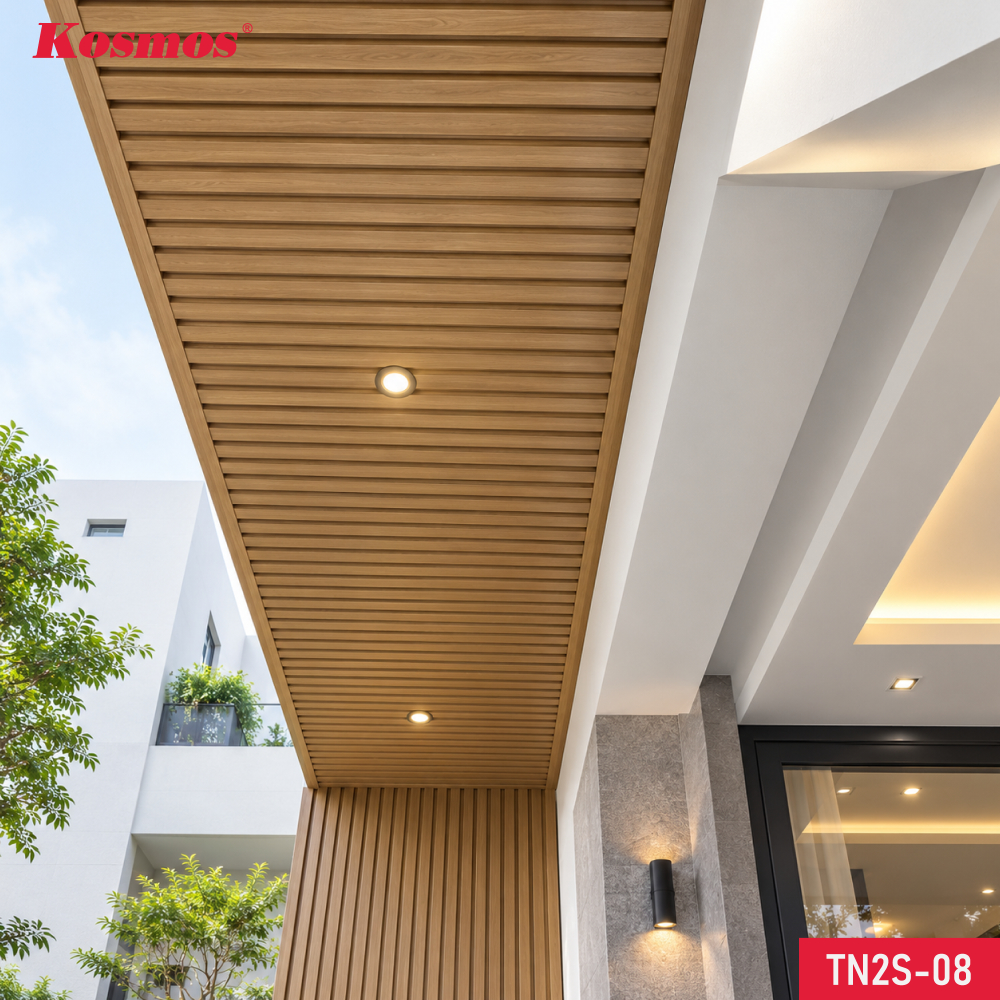 Mẫu công trình thực tế ứng dụng trần nhôm Kosmos TN2S-08 Mẫu công trình thực tế ứng dụng trần nhôm Kosmos TN2S-08