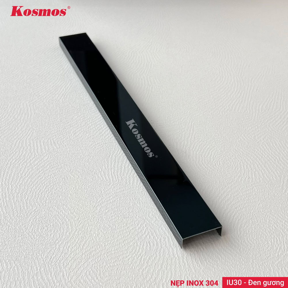IU30-DG là nẹp U30 inox 304 màu đen gương trang trí nội thất hiện đại IU30-DG là nẹp U30 inox 304 màu đen gương trang trí nội thất hiện đại