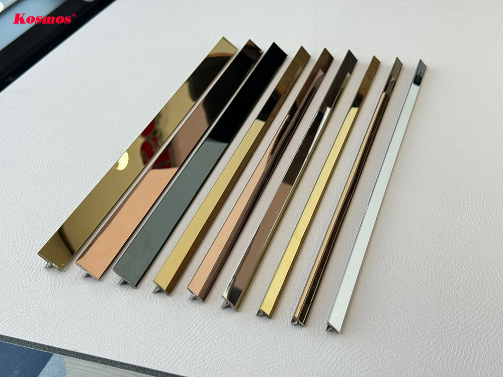 Nẹp inox được sản xuất với đa dạng kích thước