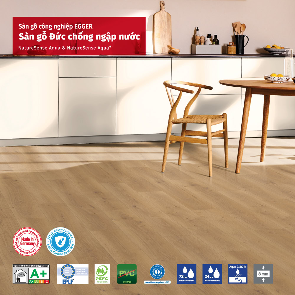 Sàn gỗ Egger - sàn gỗ công nghiệp cao cấp nhập khẩu từ Đức