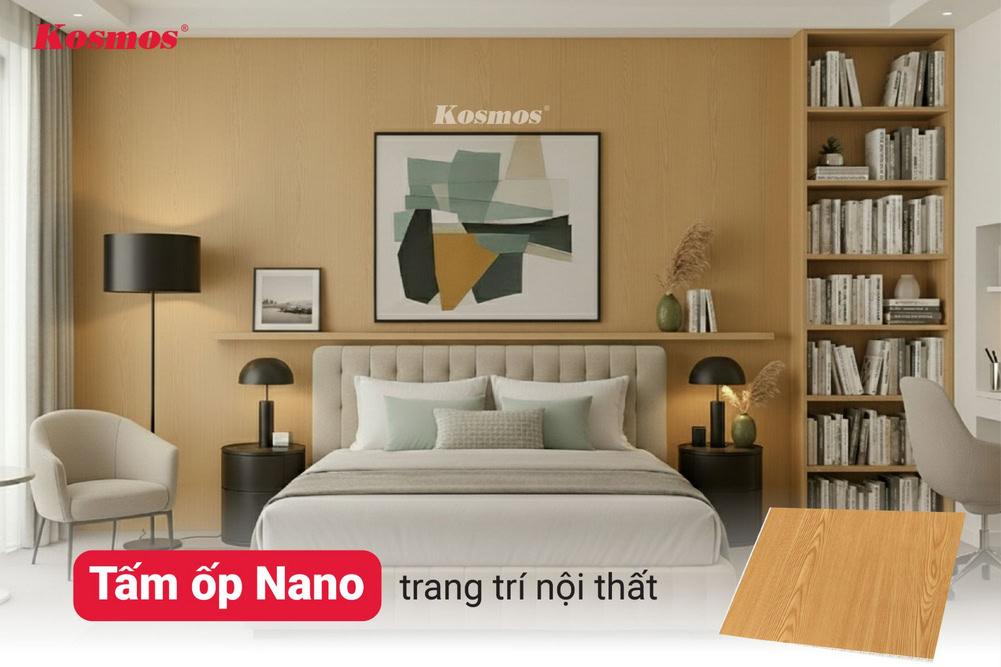 Tấm ốp Nano trang trí nội thất