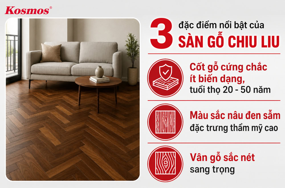 3 đặc điểm nổi bật của sàn gỗ Chiu Liu 3 đặc điểm nổi bật của sàn gỗ Chiu Liu