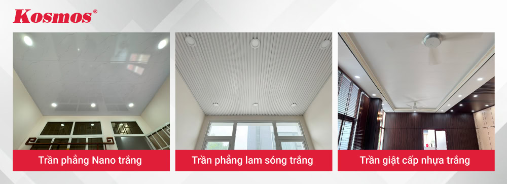 3 phương án thi công trần nhựa trắng phổ biến 3 phương án thi công trần nhựa trắng phổ biến