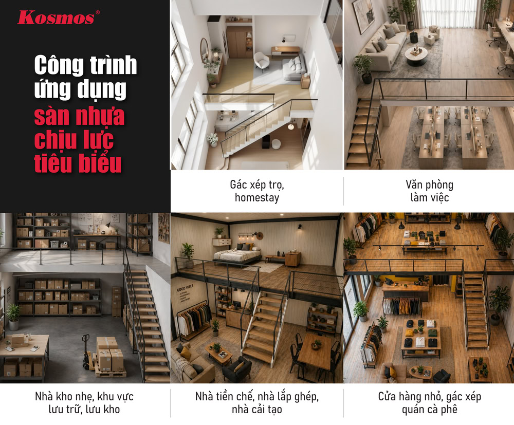 5 khu vực ứng dụng tiêu biểu của sàn nhựa cường lực 5 khu vực ứng dụng tiêu biểu của sàn nhựa cường lực