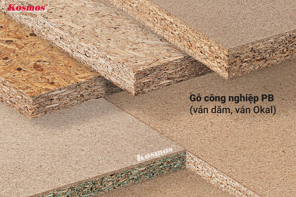Gỗ công nghiệp PB (ván dăm, ván Okal)
