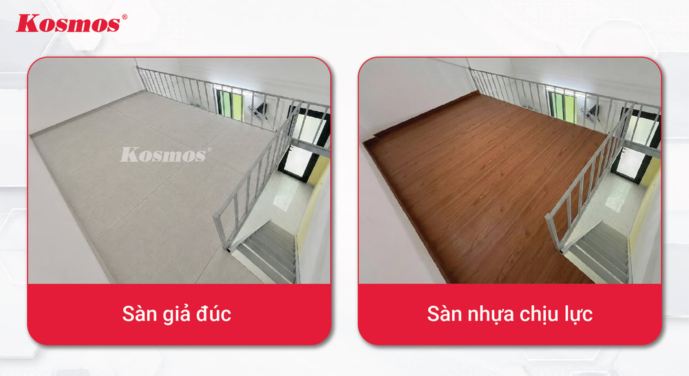 Hai giải pháp làm gác lửng nhanh chóng, tiết kiệm cho công trình Hai giải pháp làm gác lửng nhanh chóng, tiết kiệm cho công trình