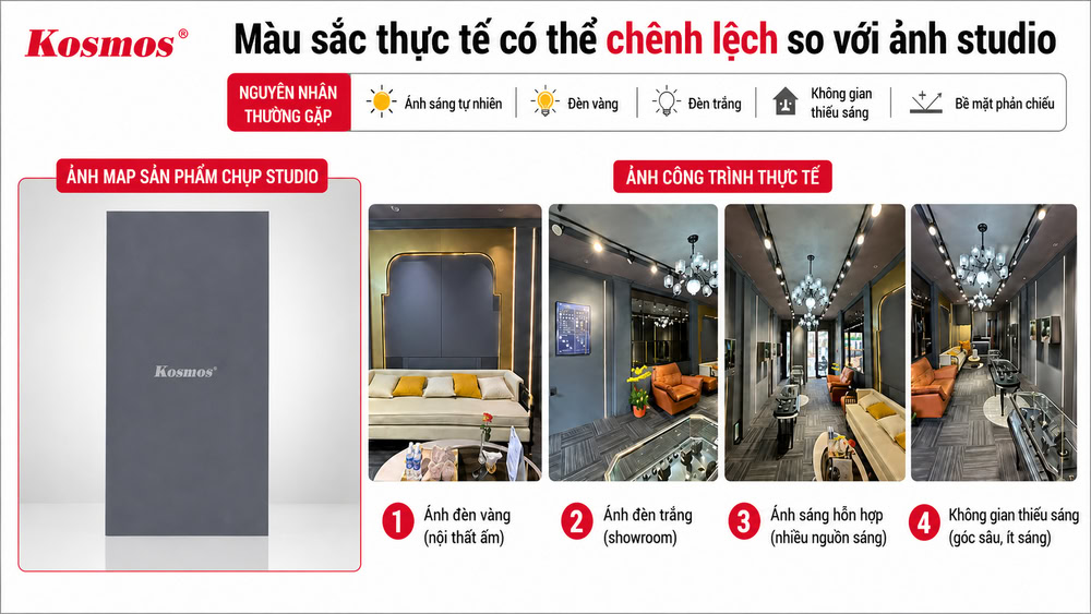 Hình ảnh công trình thực tế màu sắc có thể lệch so với hình ảnh studio