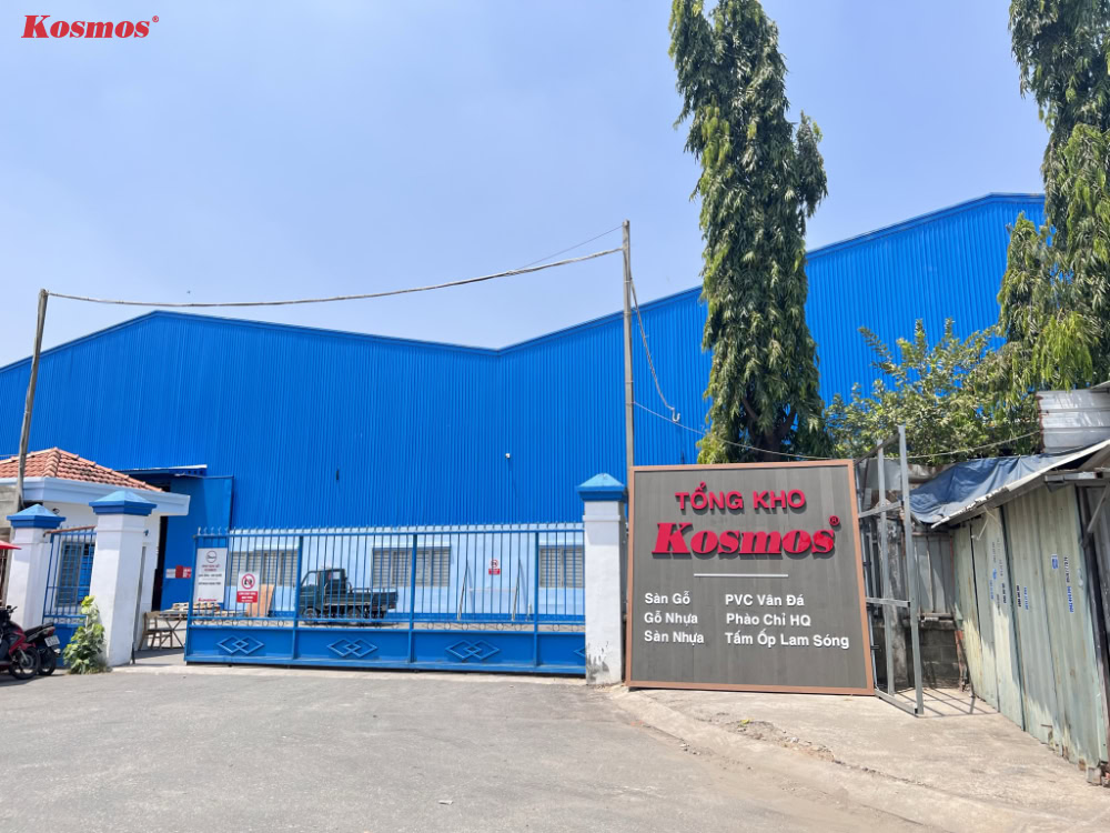 Kho vật liệu Kosmos Việt Nam tại Tp.HCM