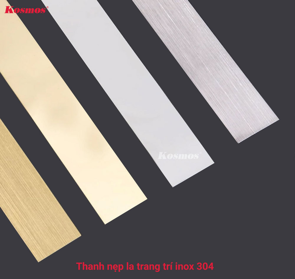 Thanh nẹp la inox 304
