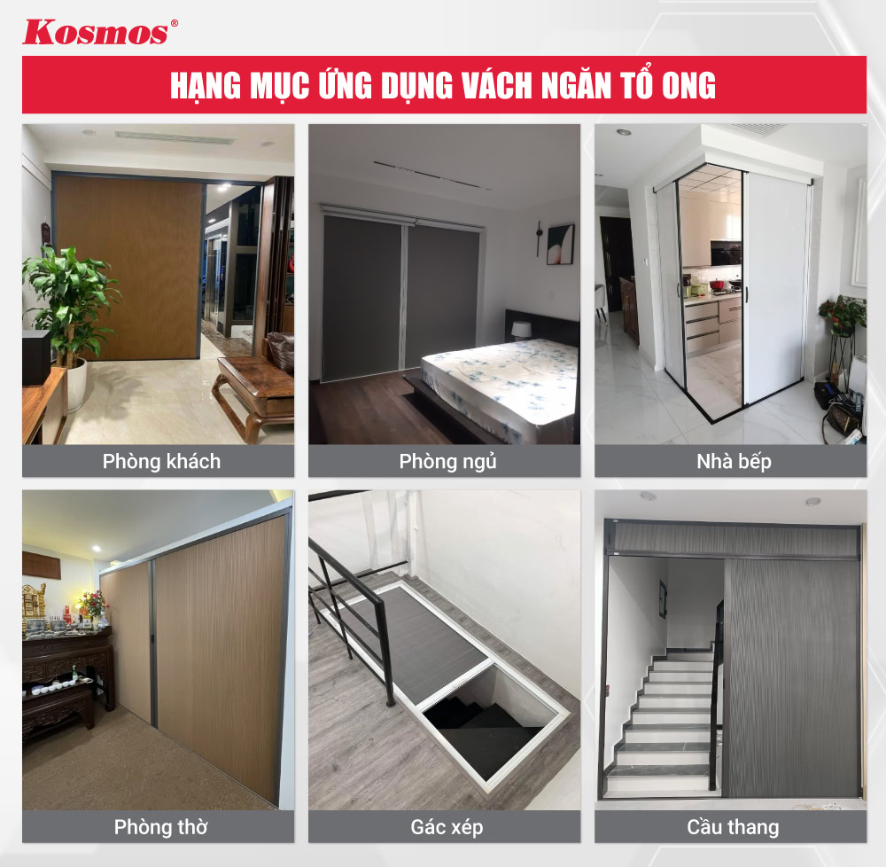6 hạng mục ứng dụng vách ngăn tổ ong 6 hạng mục ứng dụng vách ngăn tổ ong