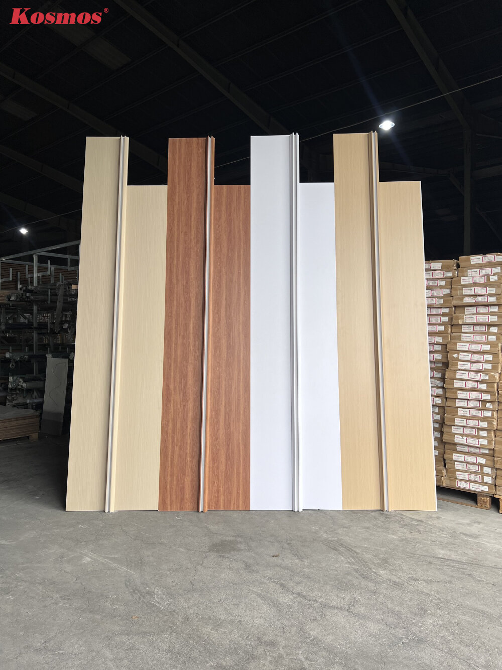 Các mẫu vách ngăn nhựa 2 mặt Galawood bền đẹp