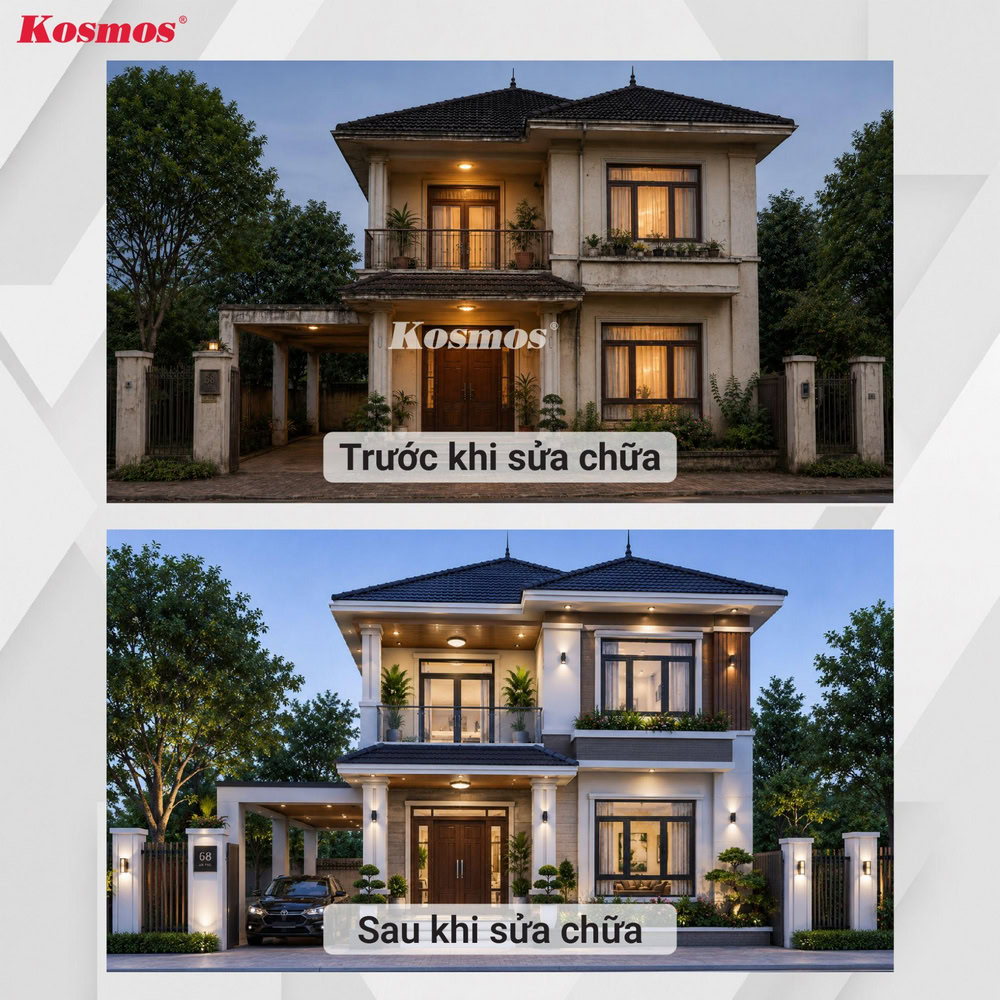 Cải tạo nhà 2 tầng cũ giúp làm mới diện mạo và tối ưu trải nghiệm sinh hoạt cho cả gia đình Cải tạo nhà 2 tầng cũ giúp làm mới diện mạo và tối ưu trải nghiệm sinh hoạt cho cả gia đình