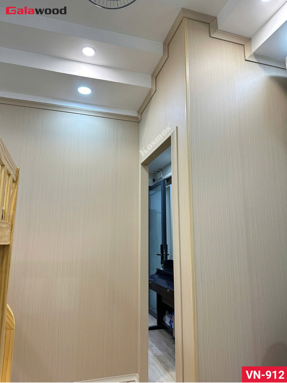 Công trình vách nhựa VN-912 thi công bởi Đại lý Kosmos