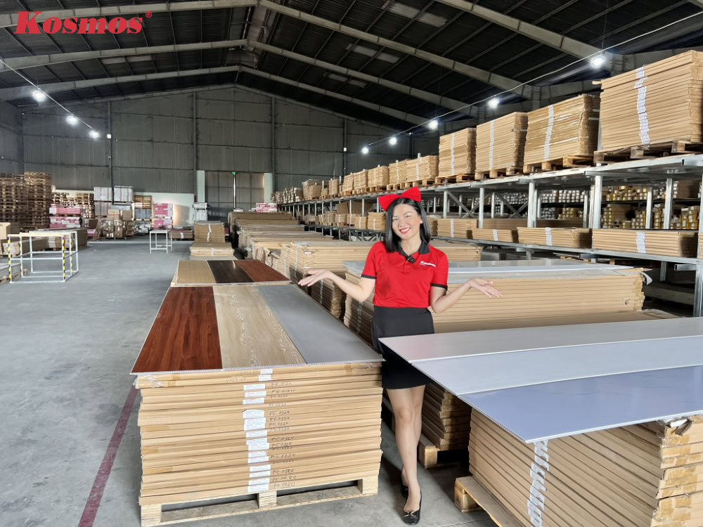 Dòng tấm ốp nhựa đến từ Kosmos