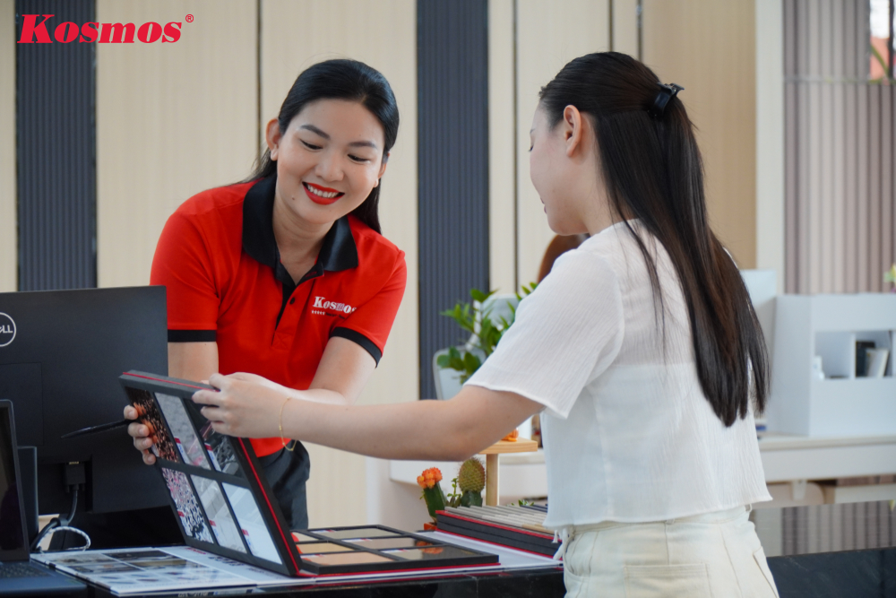 Kosmos có đội ngũ tư vấn viên giàu kinh nghiệm