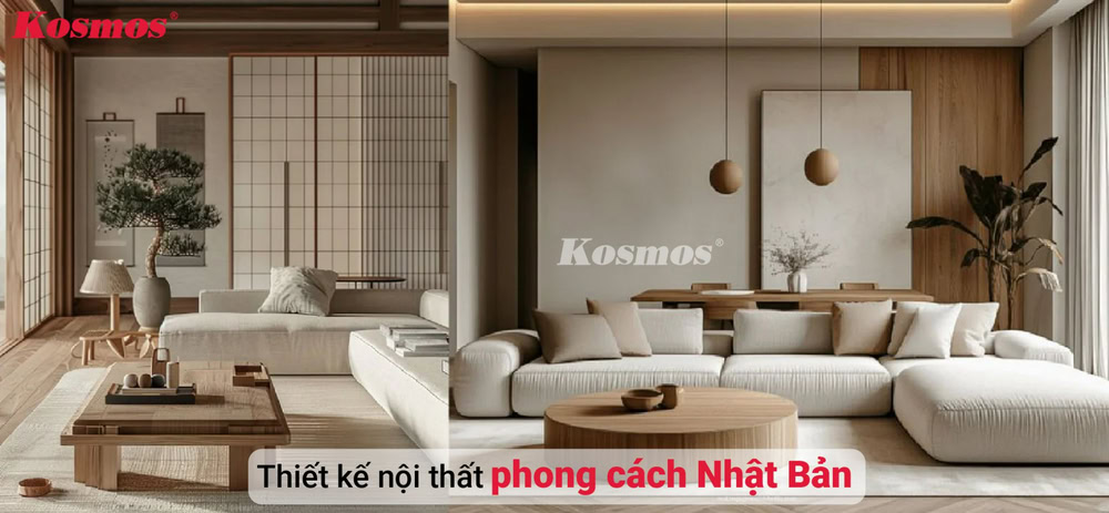 Thiết kế nội thất phong cách Nhật Bản