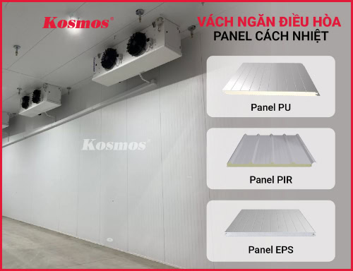 Top 5 loại vách ngăn điều hòa, phòng lạnh rẻ, kín, bền 2026
