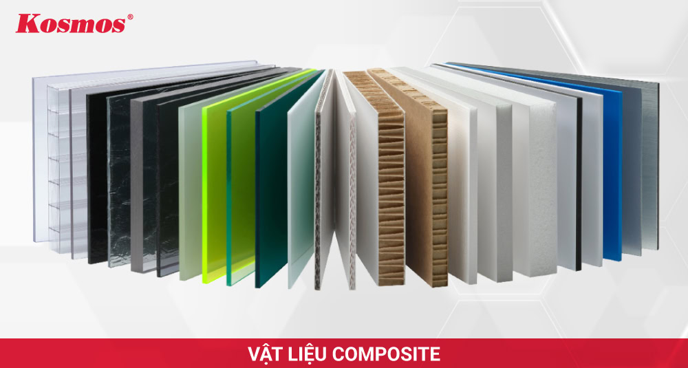 Vật liệu composite được tạo ra từ 2 hoặc nhiều chất liệu khác nhau Vật liệu composite được tạo ra từ 2 hoặc nhiều chất liệu khác nhau