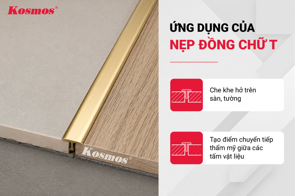 2 công dụng chính của nẹp đồng chữ T 2 công dụng chính của nẹp đồng chữ T