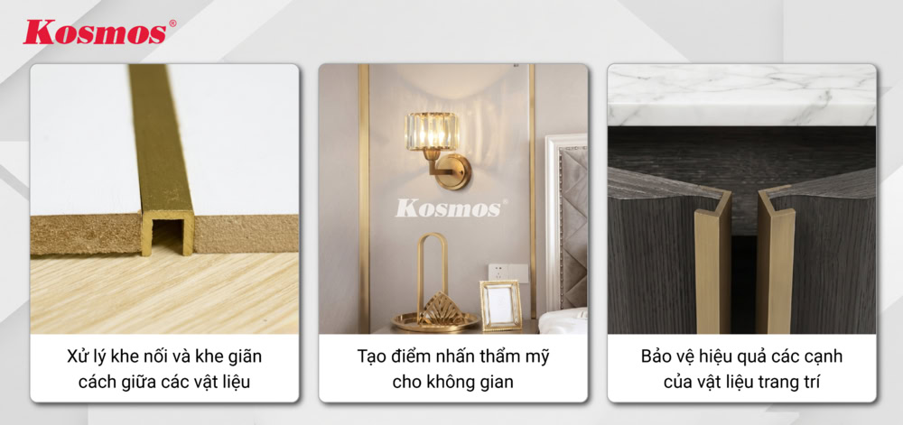 3 công dụng chính của nẹp đồng chữ U 3 công dụng chính của nẹp đồng chữ U