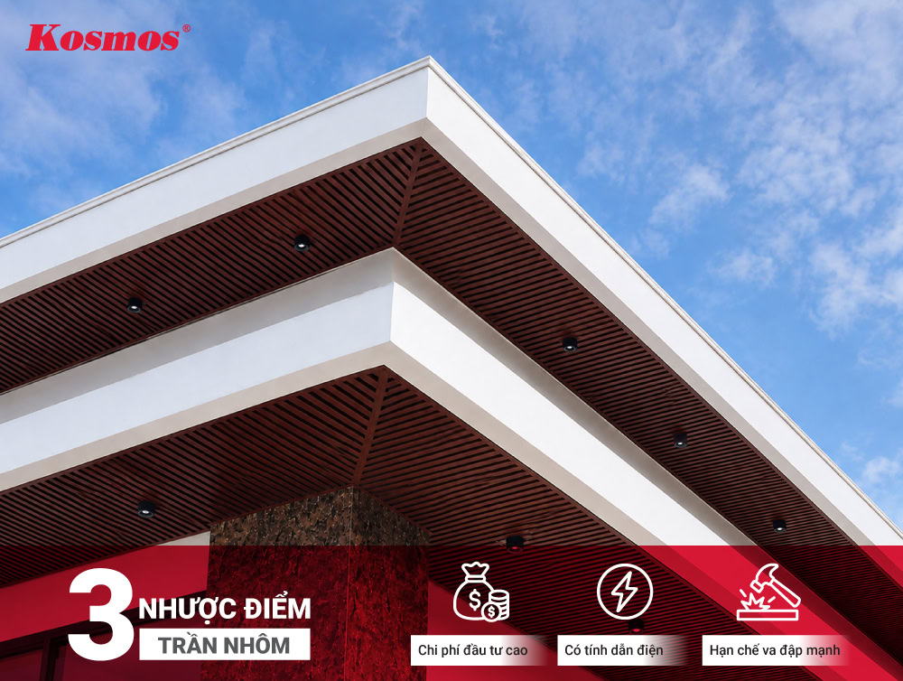 3 nhược điểm trần nhôm 3 nhược điểm trần nhôm
