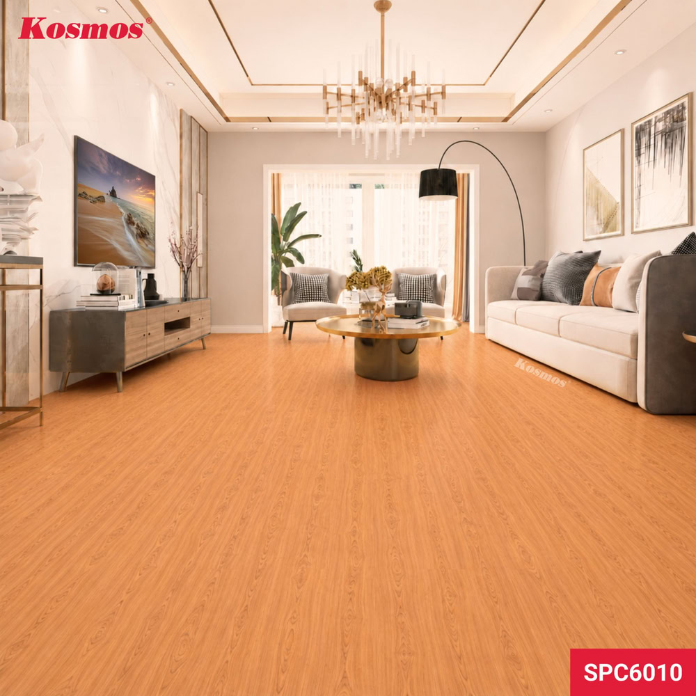 6 Không gian chính ứng dụng cho sàn nhựa SPC6010
