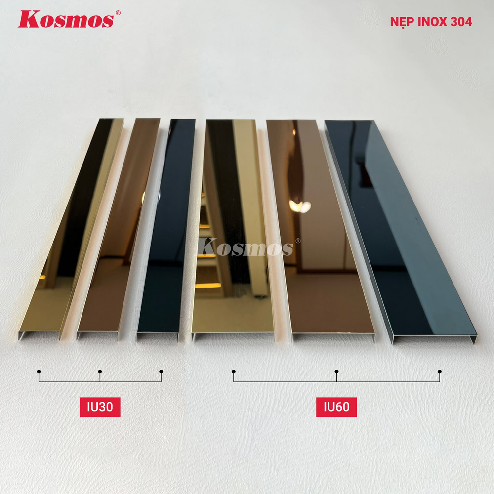 Nẹp inox 304 Kosmos