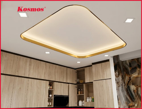 Nẹp trang trí trần thạch cao (inox, nhôm, nhựa): Các mẫu phổ biến 2026
