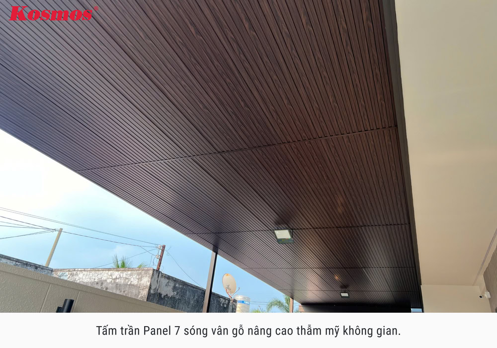 Tấm ốp Panel góp phần nâng cao thẩm mỹ công trình Tấm ốp Panel góp phần nâng cao thẩm mỹ công trình