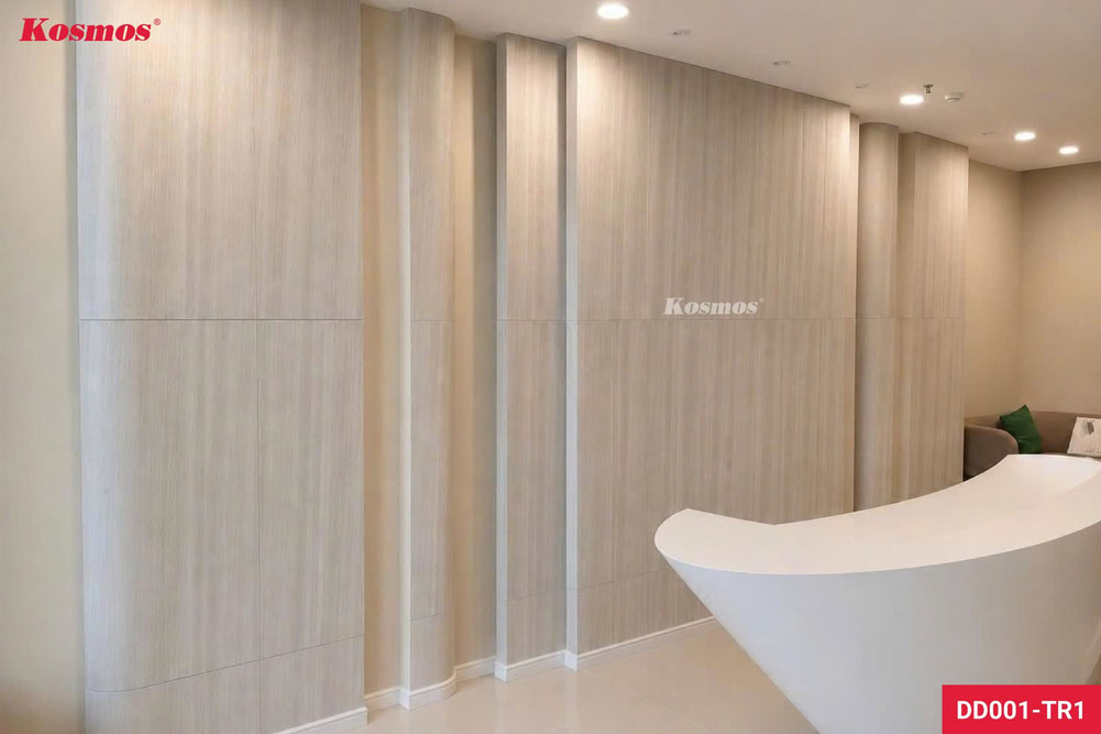 Vật liệu giả đá Travertine cao cấp không phát thải chất độc hại, ốp được trong không gian kín