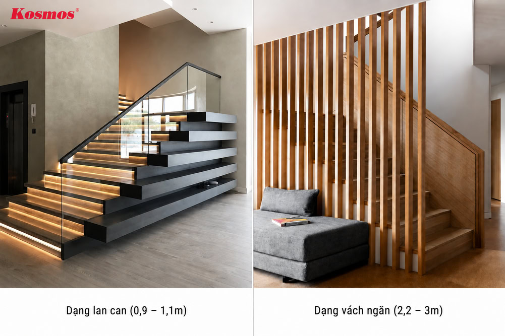 2 giải pháp ngăn cầu thang cho nhà ống 2 giải pháp ngăn cầu thang cho nhà ống