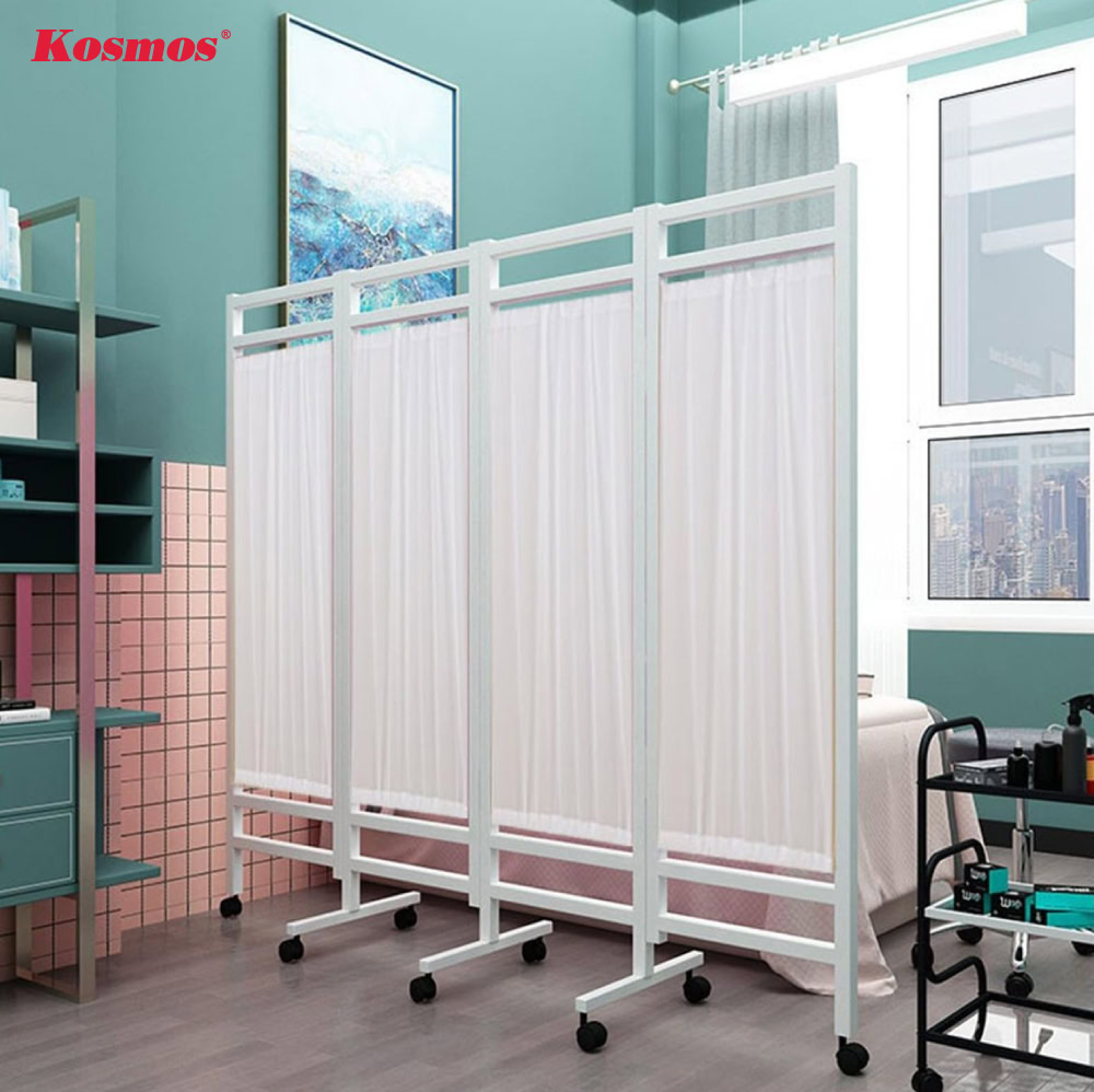 Bệnh viện ngăn giường nằm bằng bức bình phong