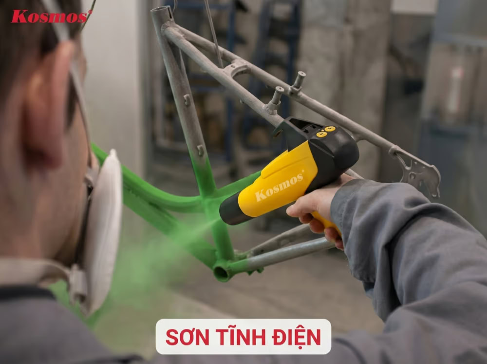 Cần sơn tĩnh điện đúng kỹ thuật để đảm bảo chất lượng màng sơn