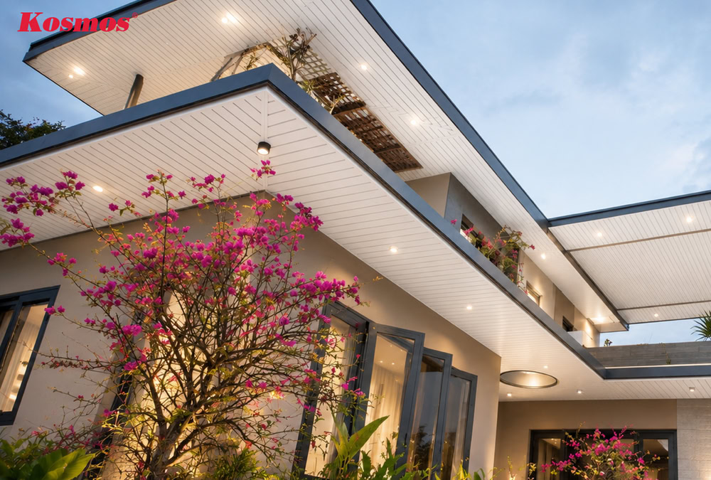Công trình trần nhôm phẳng