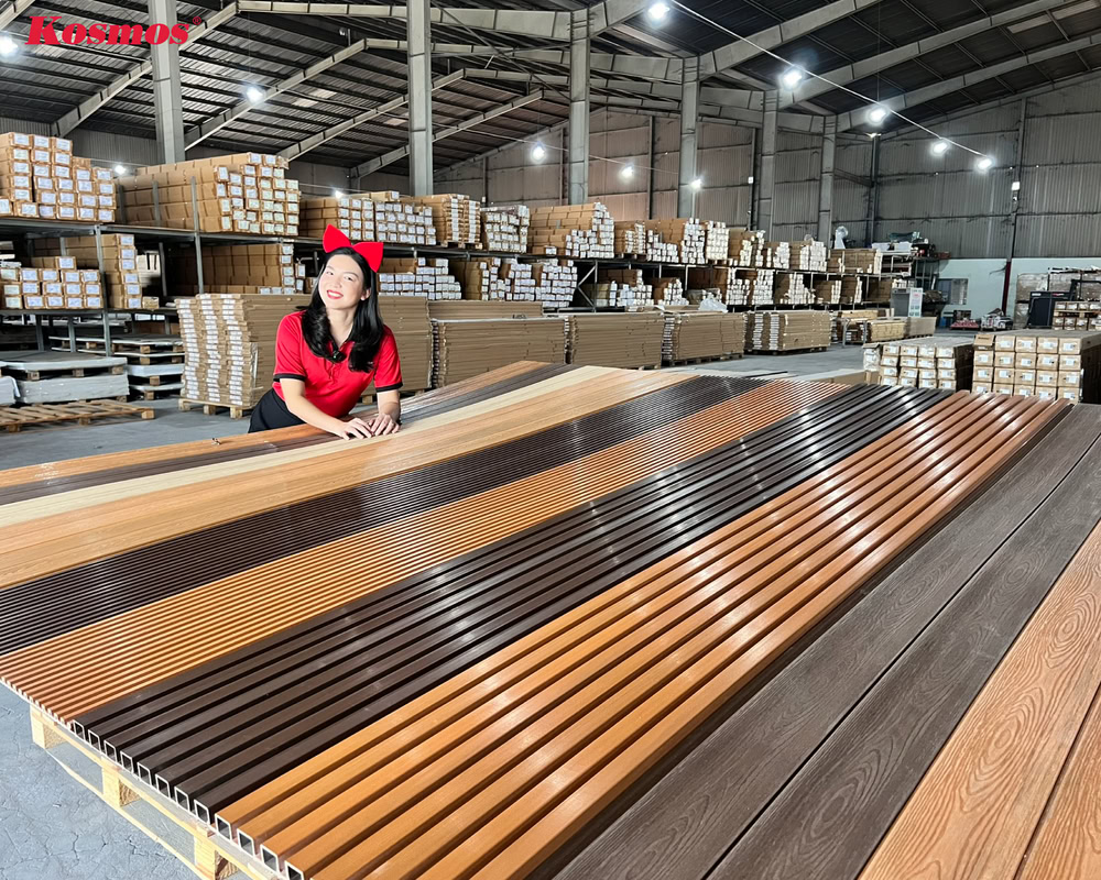 Kosmos cung cấp tấm ốp phủ ASA ốp trần ngoài trời đa dạng mẫu mã và màu sắc