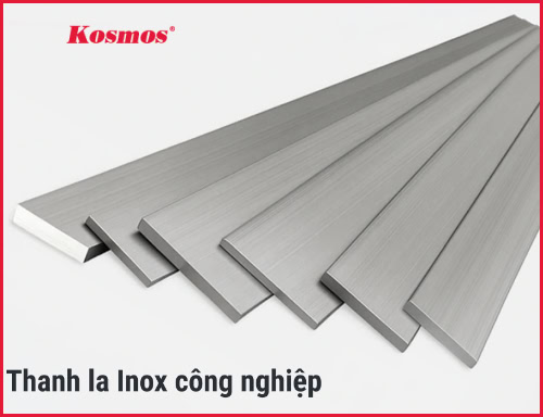 Thanh la inox công nghiệp là gì? Khác gì la inox trang trí nội thất?
