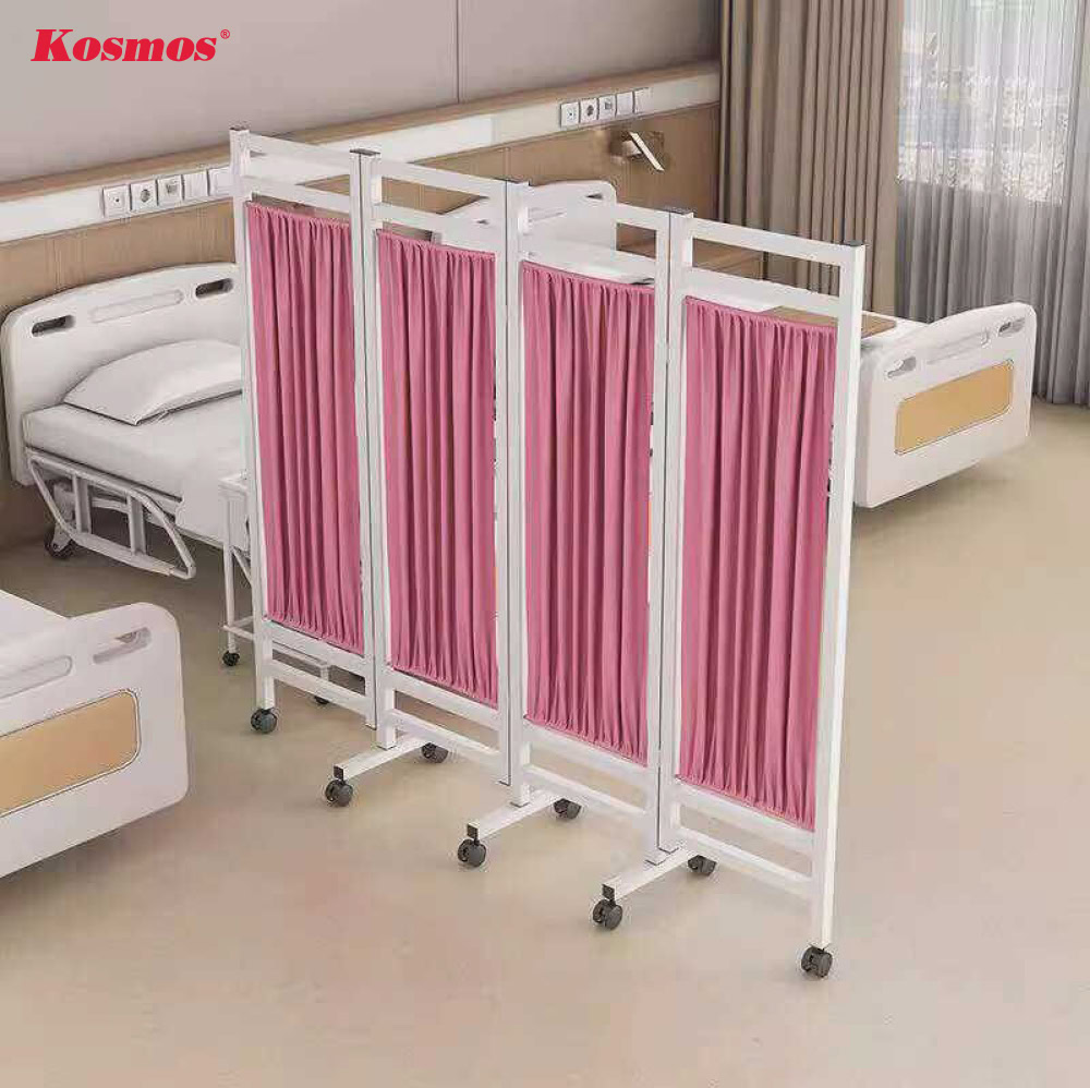 Ứng dụng bình phong y tế làm vách giường bệnh